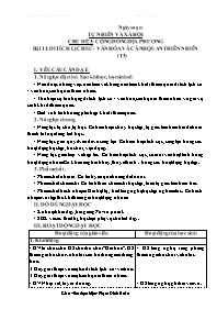 Giáo án Tự nhiên xã hội 3 - Chủ đề 3: Cộng đồ