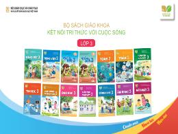 Tài liệu Tập huấn SGK môn Tự nhiên và xã hội