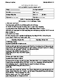 KHBD Tiếng Việt lớp 3 năm học 2026-2027 - Tuầ